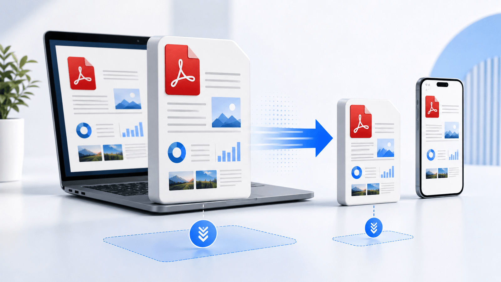 طريقة ضغط ملف PDF وتقليل حجمه